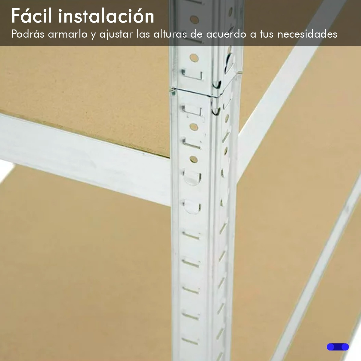 Foto 6 pulgar | Estante Metálico Rack Organizador Multiusos Hogar 5 Niveles