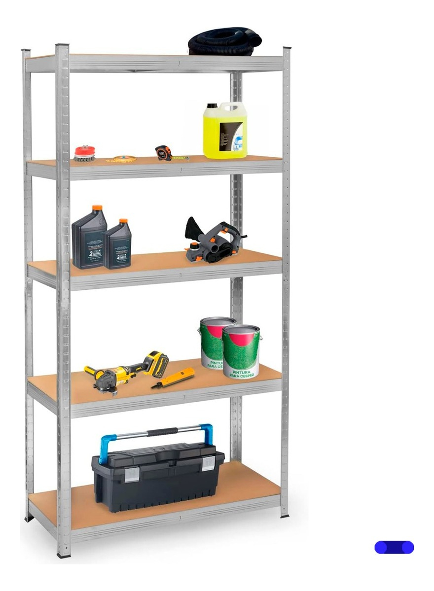 Foto 8 pulgar | Estante Metálico Rack Organizador Multiusos Hogar 5 Niveles