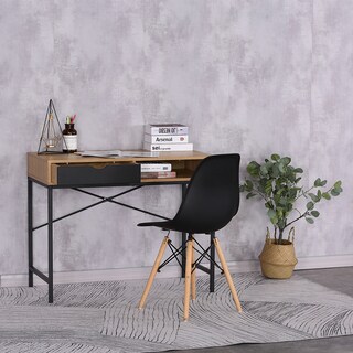 Foto 4 | Escritorio Minimalista Ilios Innova Esc-ind/caf/gdx color Café con Cajón