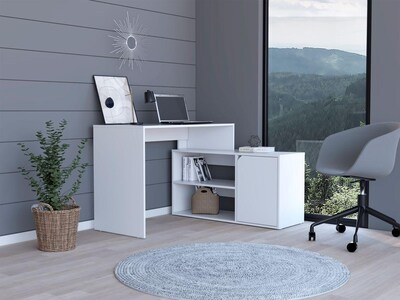 Foto 2 | Combo Para Oficina Austel, Incluye Escritorio + Librero Virtual Muebles