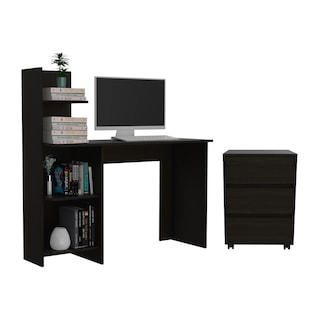 Foto 1 | Combo Para Oficina Aluve, Incluye Escritorio + Archivador Virtual Muebles