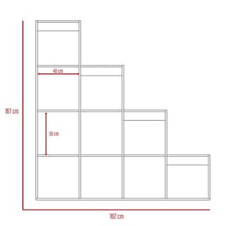 Foto 7 | Combo Lyle, Incluye Escriotorio Y Librero Virtual Muebles
