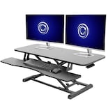 Convertidor De Escritorio Vivo Serie K De 42 Pulgadas, Ajustable En Altura, Negro - Venta Internacional.