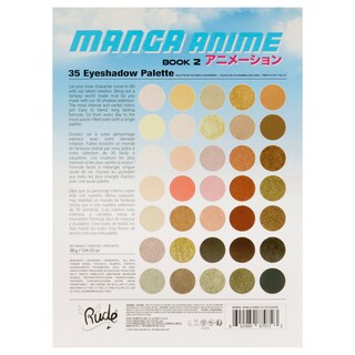 Foto 6 | Paleta De Sombras De Ojos Rude Cosmetics Manga Anime 35 Book 2 - Venta Internacional.