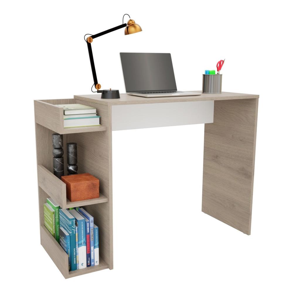 Escritorio Shelf Color Ceniza