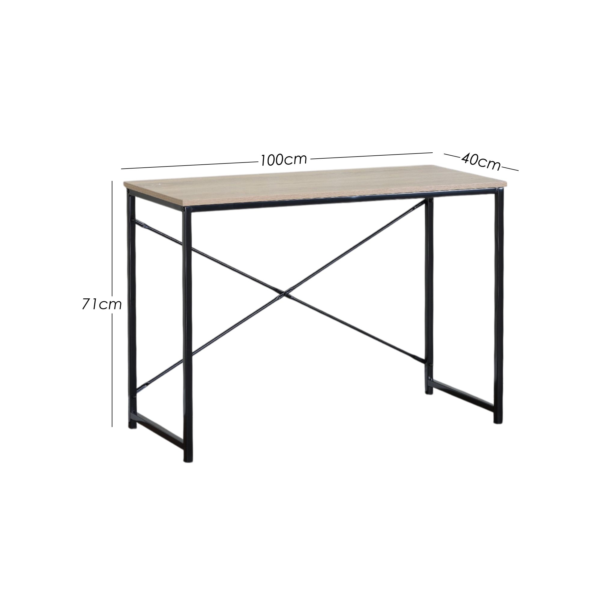 Foto 2 | Ilios Innova | Escritorio Minimalista Con Soporte En X Y Mdf 1.5mm