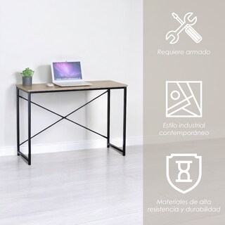 Foto 3 | Ilios Innova | Escritorio Minimalista Con Soporte En X Y Mdf 1.5mm