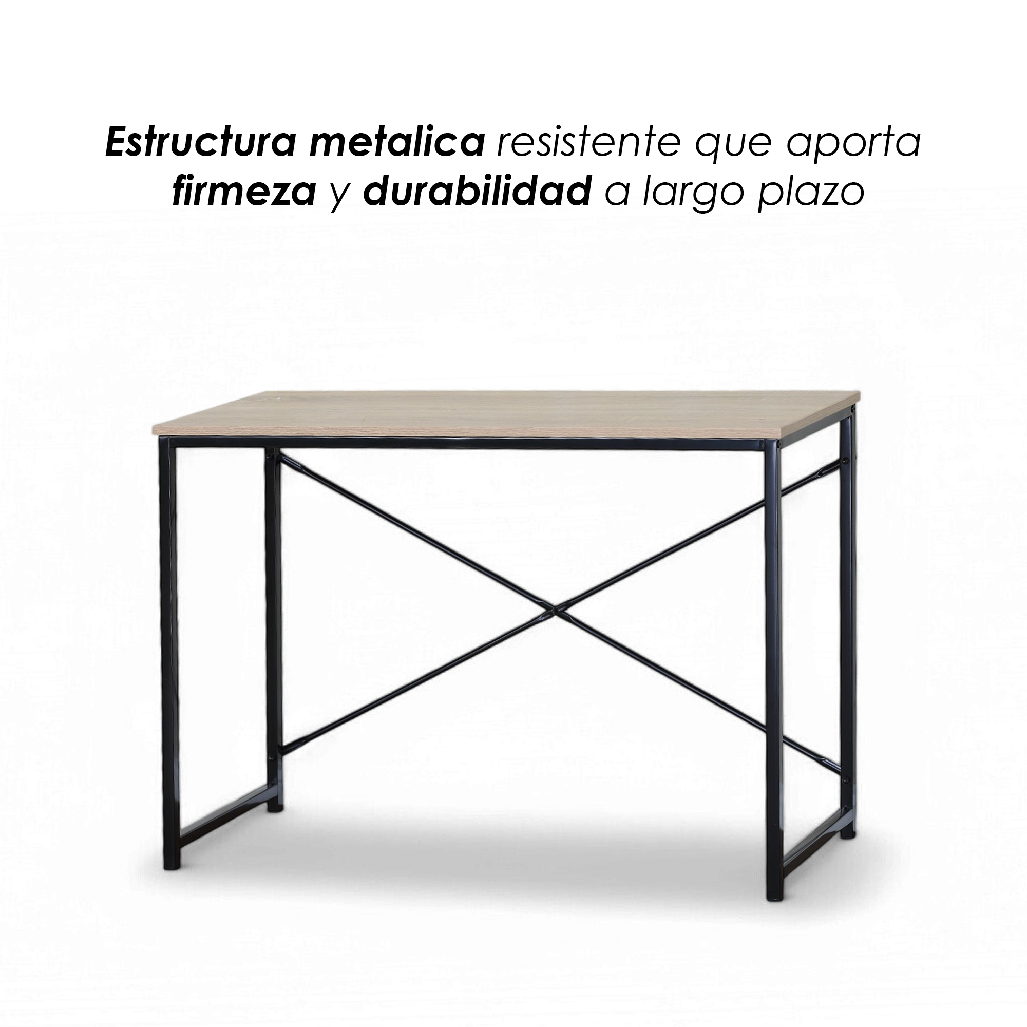Foto 7 | Ilios Innova | Escritorio Minimalista Con Soporte En X Y Mdf 1.5mm