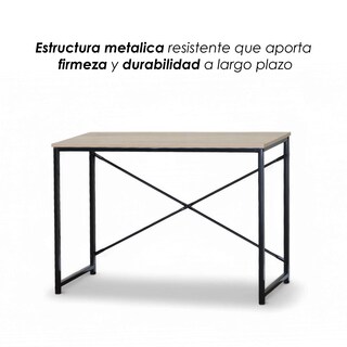 Foto 7 | Ilios Innova | Escritorio Minimalista Con Soporte En X Y Mdf 1.5mm