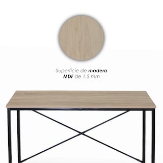 Foto 8 | Ilios Innova | Escritorio Minimalista Con Soporte En X Y Mdf 1.5mm
