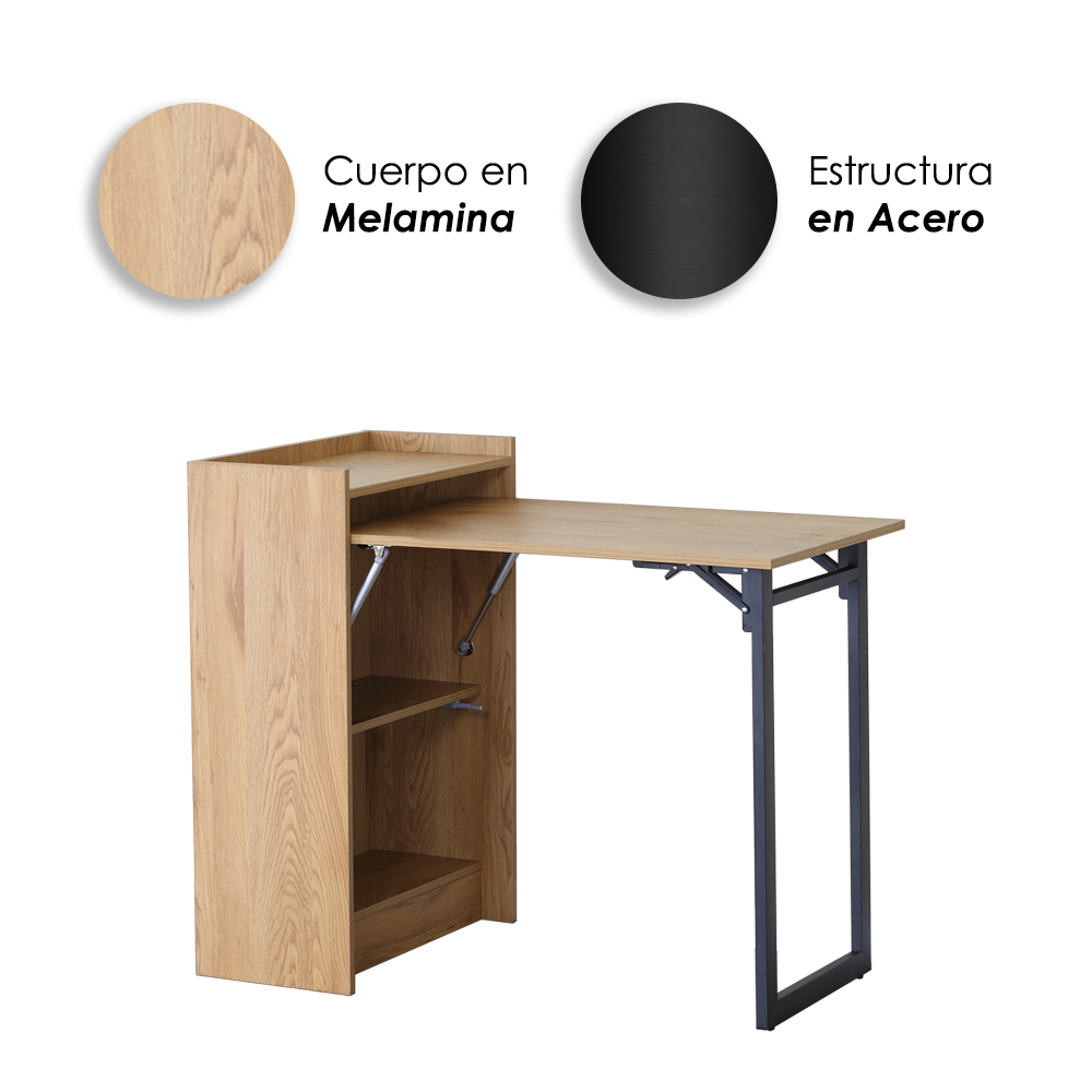 Foto 8 pulgar | Ilios Innova | Escritorio Plegable Abatible Elegante y Minimalista
