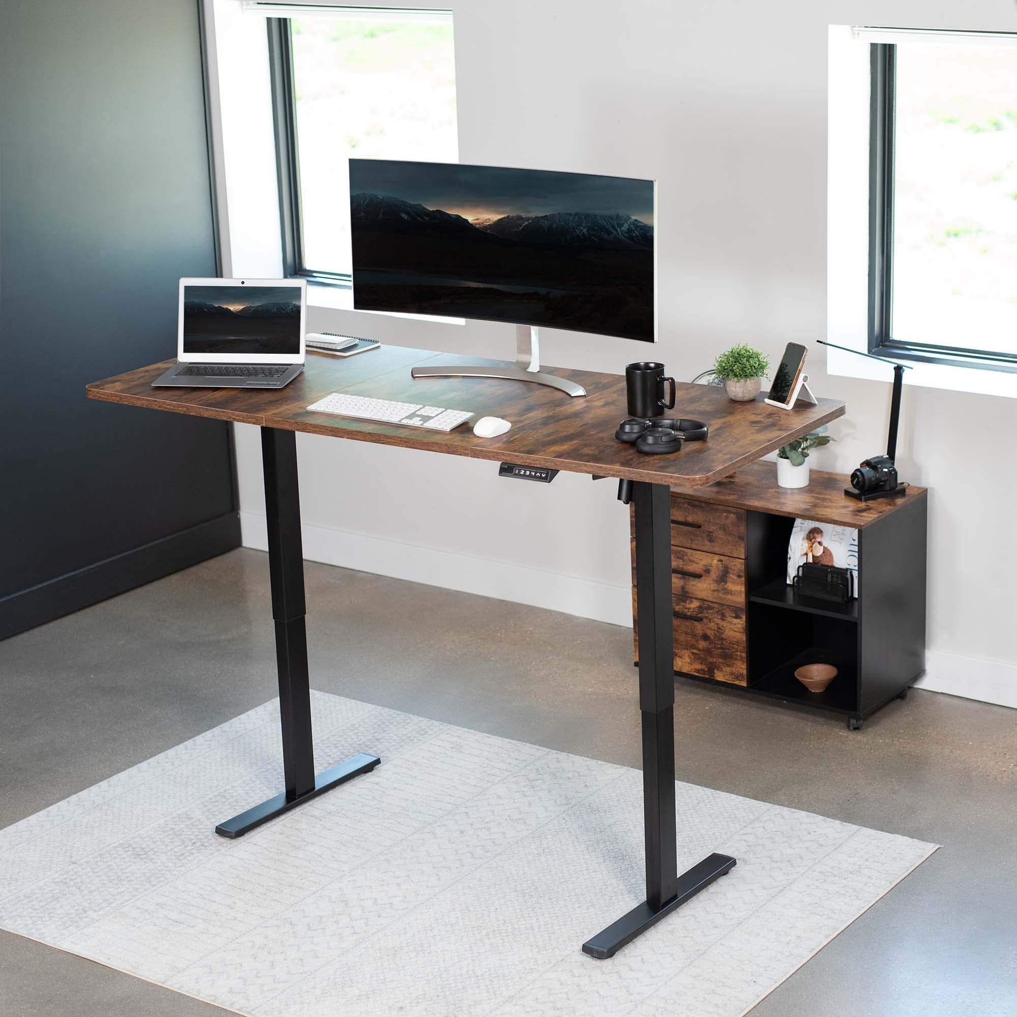 Foto 2 | Escritorio Eléctrico De Altura Ajustable Vivo 1b7n 180x76 Cm - Venta Internacional.