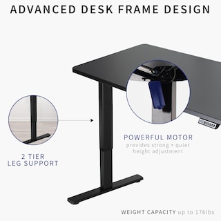 Foto 3 | Escritorio De Pie Vivo Desk-kit-1w6w Con Memoria Eléctrica 150x60 Cm - Venta Internacional.