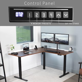 Foto 5 | Escritorio De Pie Vivo Desk-e3ctd De Esquina Eléctrico En Forma De L - Venta Internacional.