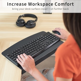 Foto 4 | Plataforma De Conectores Para Escritorio De Esquina Vivo Desk-ac07s, Color Negro - Venta Internacional.