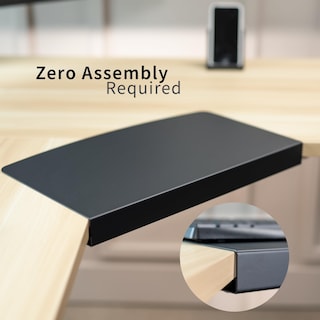 Foto 5 | Plataforma De Conectores Para Escritorio De Esquina Vivo Desk-ac07s, Color Negro - Venta Internacional.