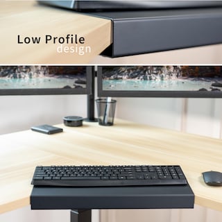 Foto 6 | Plataforma De Conectores Para Escritorio De Esquina Vivo Desk-ac07s, Color Negro - Venta Internacional.