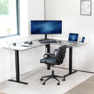 Foto 7 | Escritorio De Pie Vivo Desk-e3ctg De Esquina Eléctrico En Forma De L 160x1 - Venta Internacional.