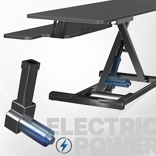 Foto 4 | Convertidor De Escritorio Eléctrico Vivo Desk-ve36b De 91 Cm Con Bandeja Para Teclado - Venta Internacional.