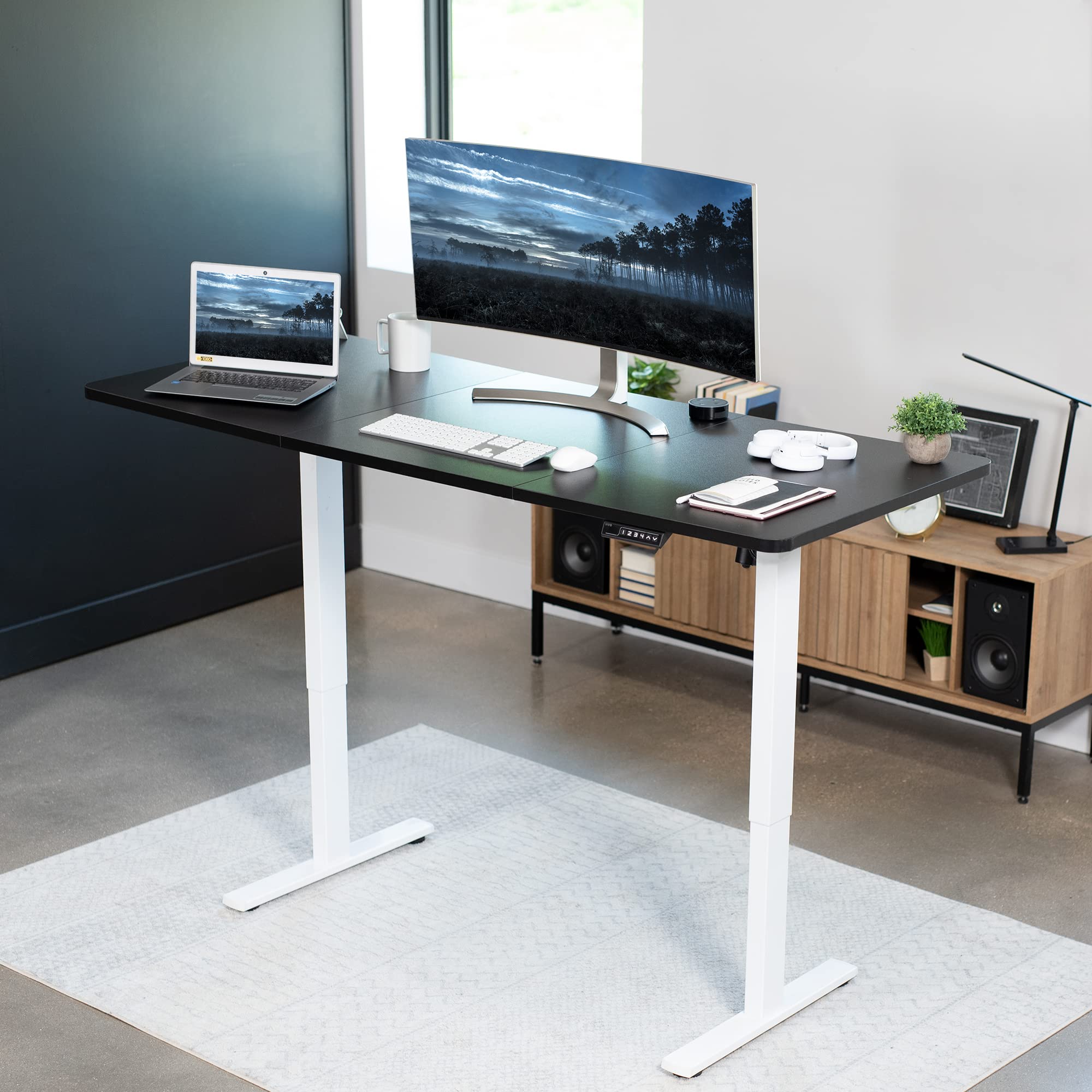 Foto 3 pulgar | Escritorio De Pie Vivo Desk-kit-1w7b Electric Memory 71x76-123 Cm - Venta Internacional.