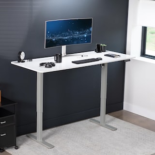 Foto 2 | Escritorio De Pie Vivo De Borrado Eléctrico En Seco 180 X 76 Cm, Blanco - Venta Internacional.