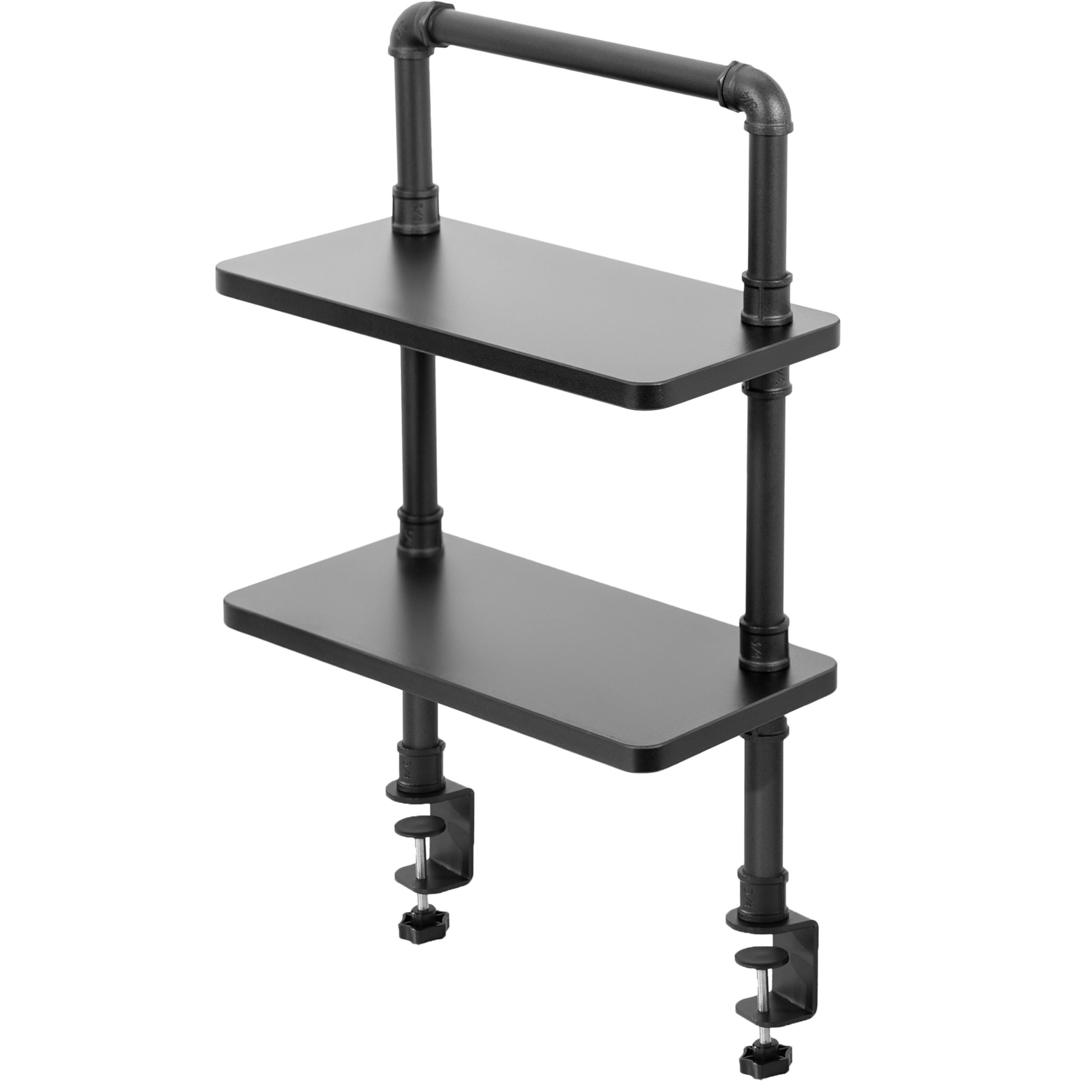 Foto 2 pulgar | Estantería De Mesa Vivo Clamp-on Premium Industrial Pipe De 40 Cm - Venta Internacional.