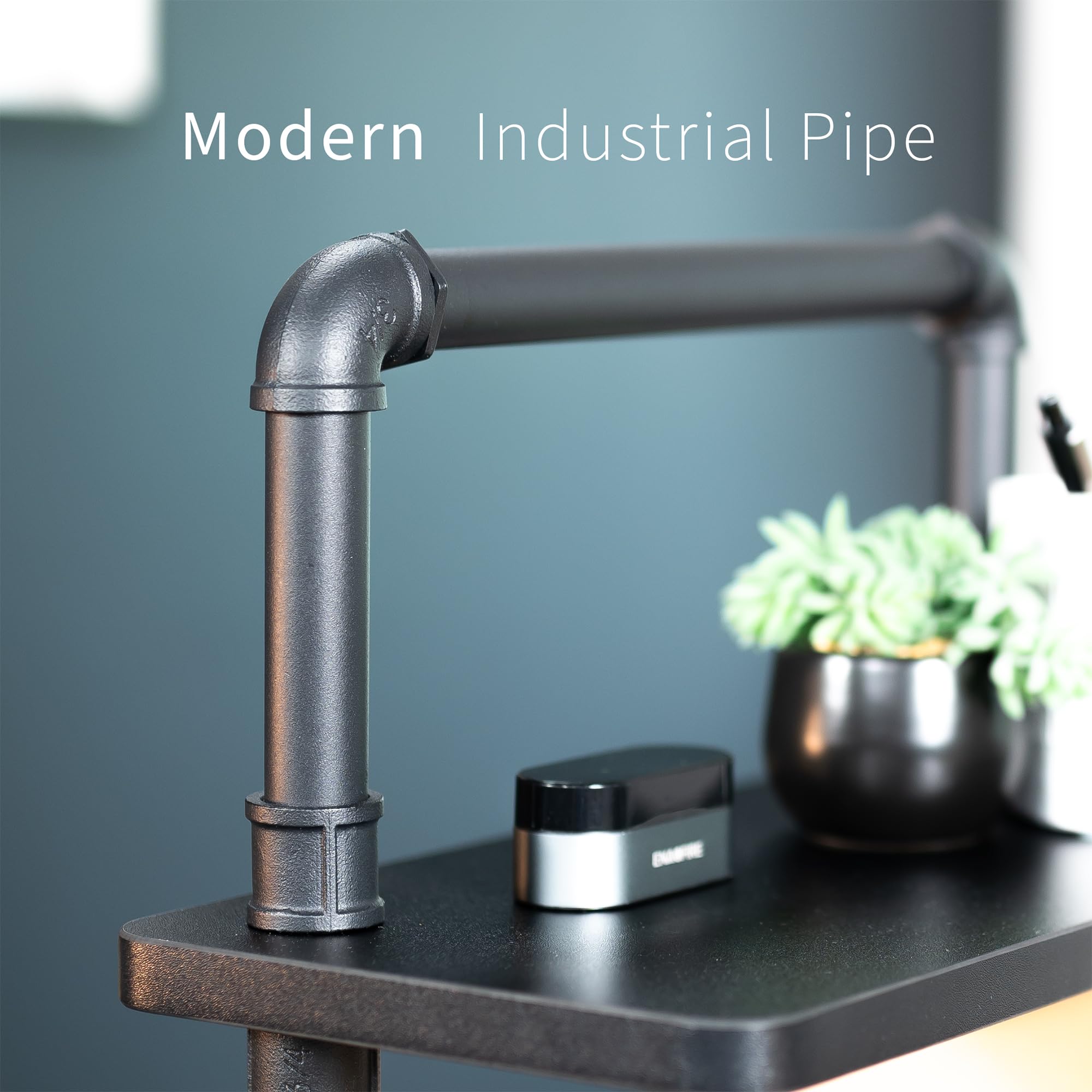 Foto 6 | Estantería De Mesa Vivo Clamp-on Premium Industrial Pipe De 40 Cm - Venta Internacional.
