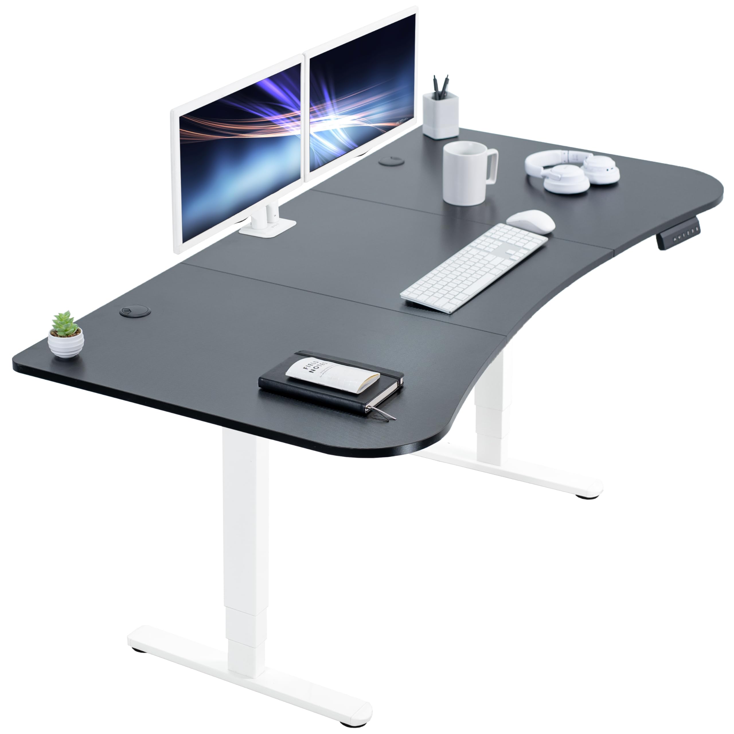 Foto 2 pulgar | Escritorio De Pie Vivo Desk-kit-2w1r Eléctrico Con Doble Motor 160x80c - Venta Internacional.