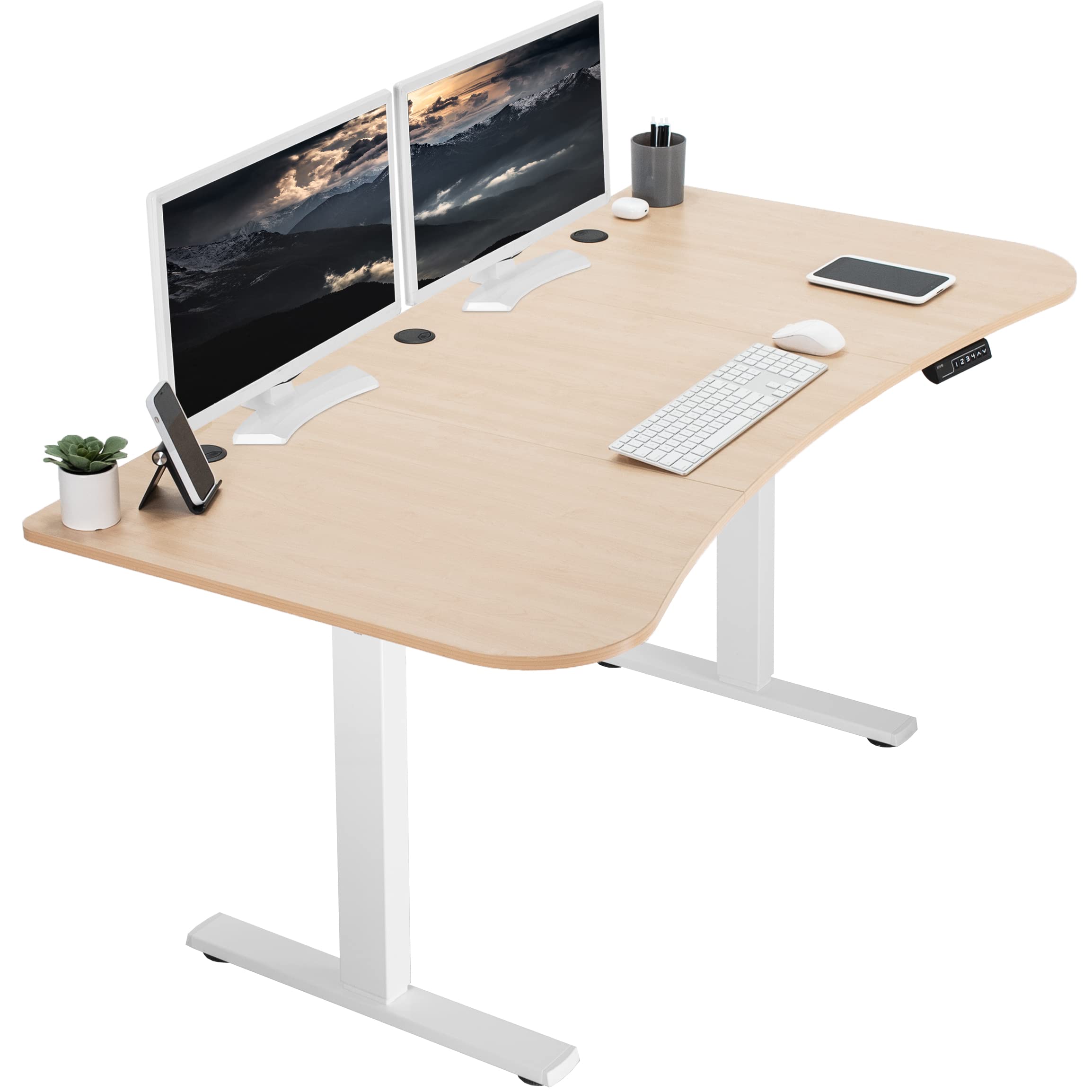 Foto 1 | Escritorio De Pie Vivo Desk-kit-1w1c Con Memoria Eléctrica 160x80 Cm - Venta Internacional.