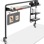 Sistema De Estantería De Escritorio Vivo Desk-shelf55a Clamp-on Black - Venta Internacional.