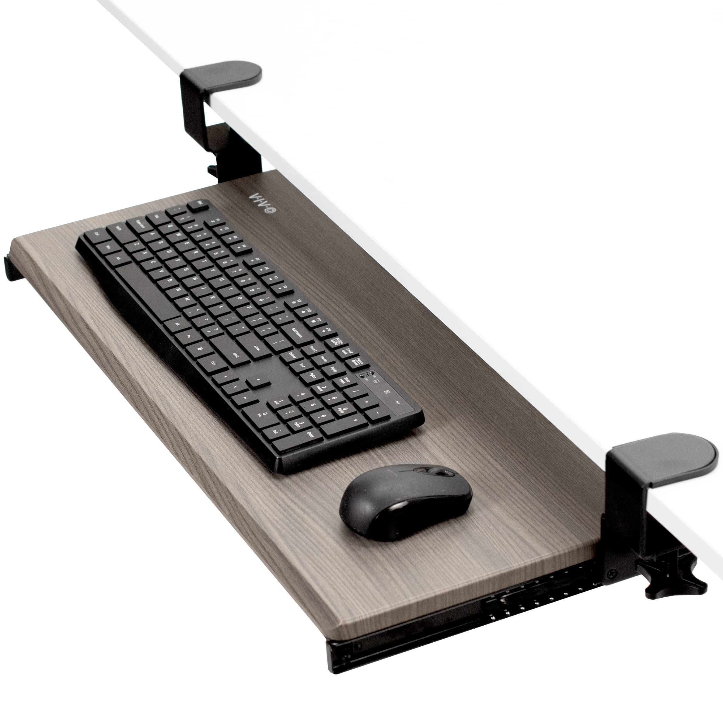 Foto 1 | Bandeja Para Teclado Vivo Mount-kb05gy Con Abrazadera Para Debajo Del Escritorio, Gris - Venta Internacional.