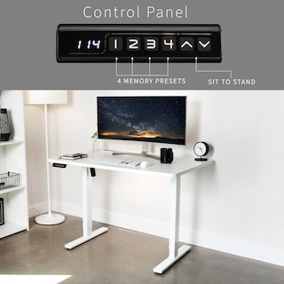 Foto 6 | Escritorio De Pie Vivo Desk-kit-1w5w Con Memoria Eléctrica, 48 X 30 Pulgadas, Color Blanco - Venta Internacional.