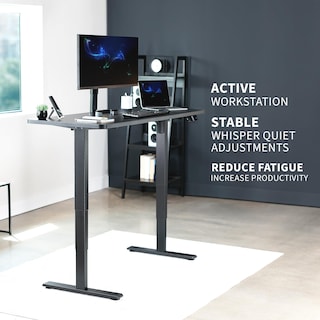 Foto 2 | Estación De Trabajo Eléctrica Con Estructura De Escritorio Vertical Vivo Desk-v102e - Venta Internacional.