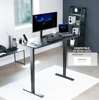 Foto 5 | Estación De Trabajo Eléctrica Con Estructura De Escritorio Vertical Vivo Desk-v102e - Venta Internacional.