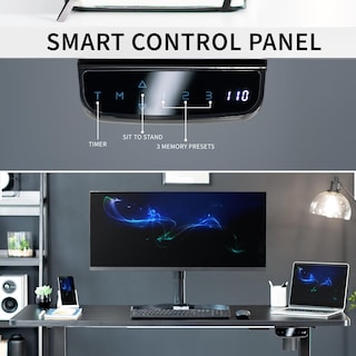 Foto 6 | Estación De Trabajo Eléctrica Con Estructura De Escritorio Vertical Vivo Desk-v102e - Venta Internacional.