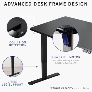 Foto 4 | Escritorio De Pie Vivo Desk-kit-1g5w Con Memoria Eléctrica 120x75 Cm - Venta Internacional.