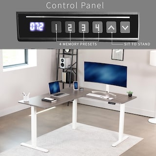 Foto 5 | Escritorio De Pie Vivo Desk-e3ctwg De Esquina Eléctrico En Forma De L - Venta Internacional.