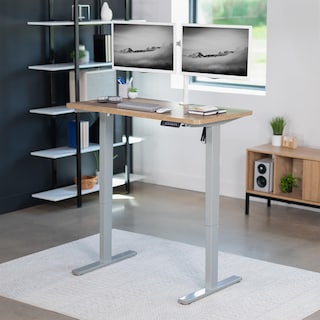 Foto 2 | Escritorio De Pie Vivo Electric, 109 X 61 Cm, Altura Con Memoria, Gris - Venta Internacional.