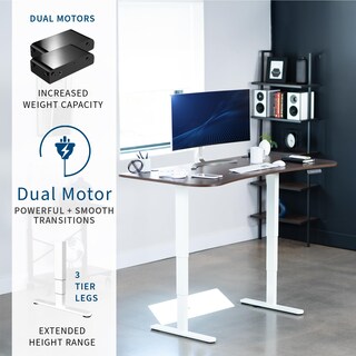 Foto 2 | Escritorio De Pie Vivo Desk-kit-2w1d Eléctrico Con Doble Motor 160x80c - Venta Internacional.
