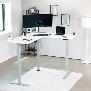 Foto 2 | Escritorio De Pie Vivo Desk-e3ctgw De Esquina Eléctrico En Forma De L - Venta Internacional.