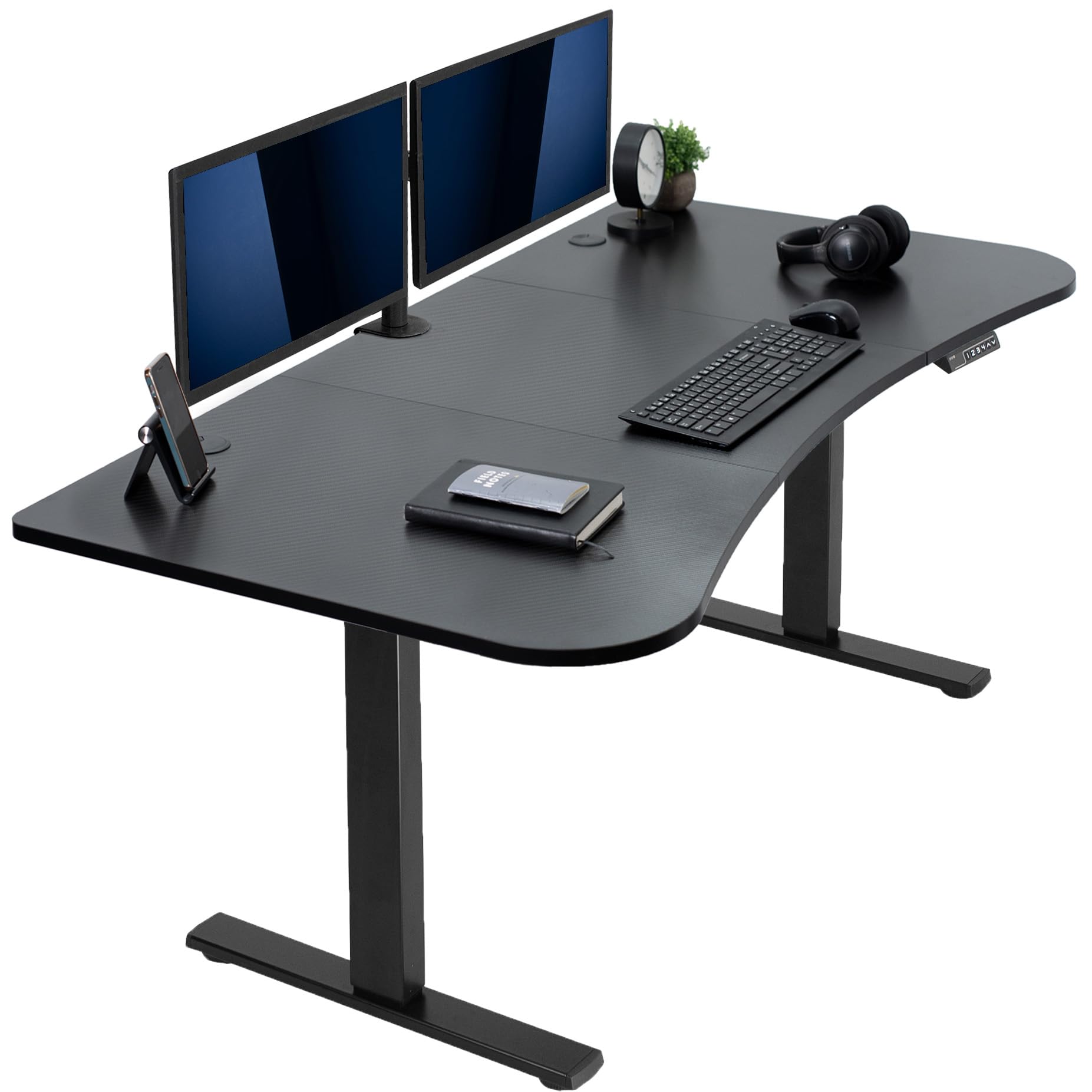 Foto 2 pulgar | Escritorio De Pie Vivo Desk-kit-1b1r Electric Memory Black - Venta Internacional.