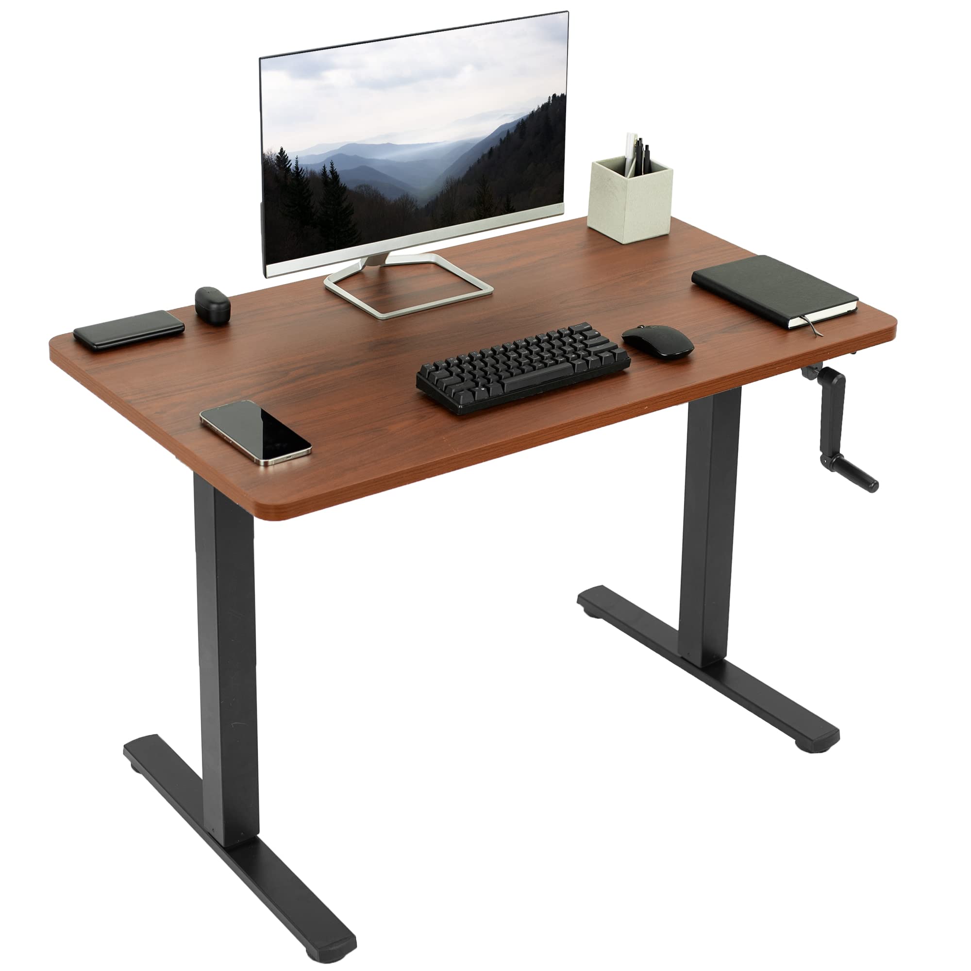Escritorio De Pie Regulable En Altura Vivo Desk-kit-mb4d 110 X 60 Cm - Venta Internacional.