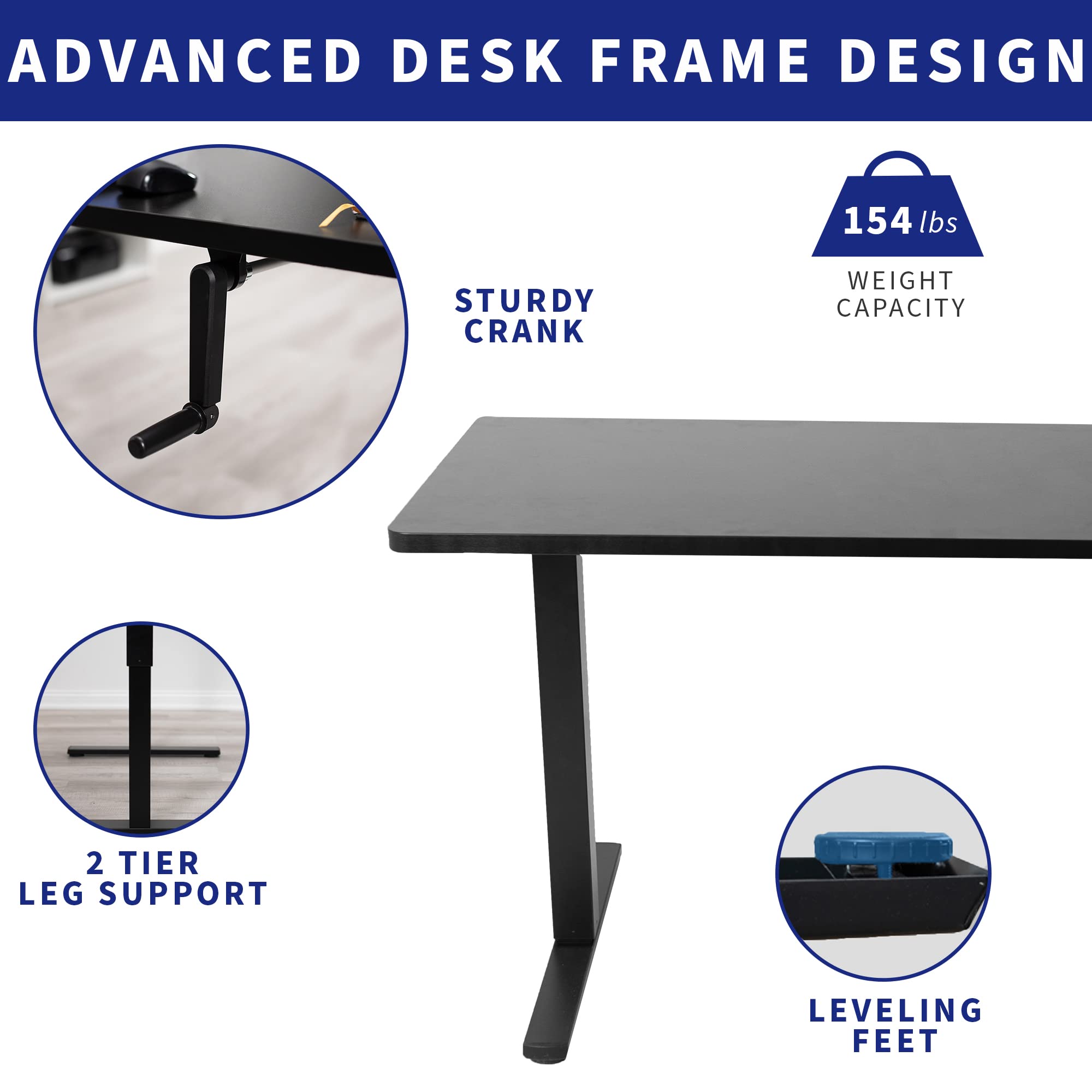 Foto 5 pulgar | Escritorio De Pie Regulable En Altura Vivo Desk-kit-mb4d 110 X 60 Cm - Venta Internacional.