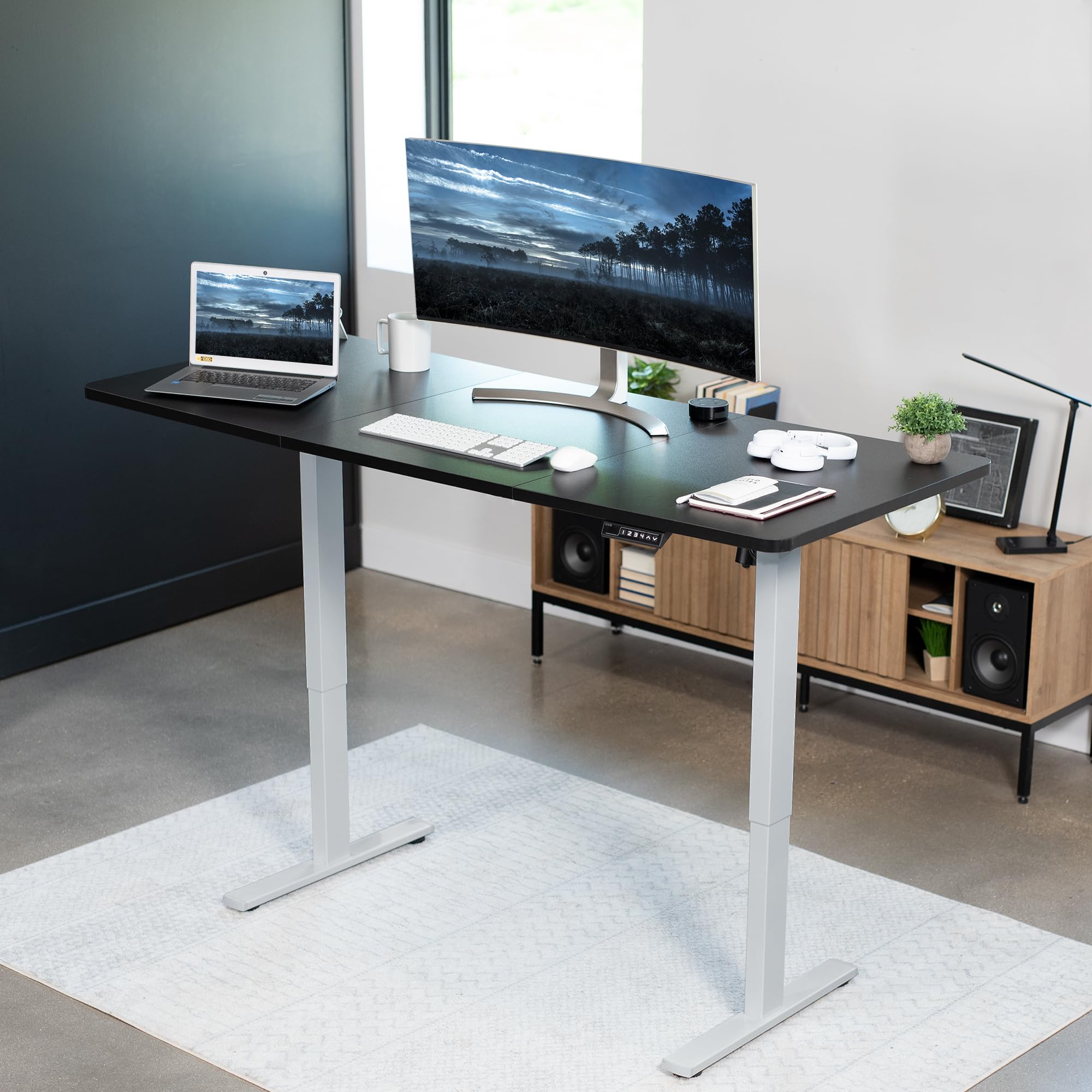 Foto 3 pulgar | Escritorio De Pie Vivo Desk-kit-1g7b Electric Memory 71x76-123 Cm - Venta Internacional.