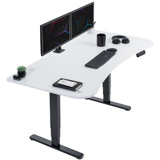 Foto 1 | Escritorio De Pie Vivo Desk-kit-2b1w Eléctrico Con Doble Motor 160x80c - Venta Internacional.