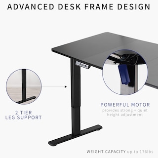Foto 3 | Escritorio De Pie Vivo Electric Desk-kit-1g6w-30 Blanco/gris 150x - Venta Internacional.