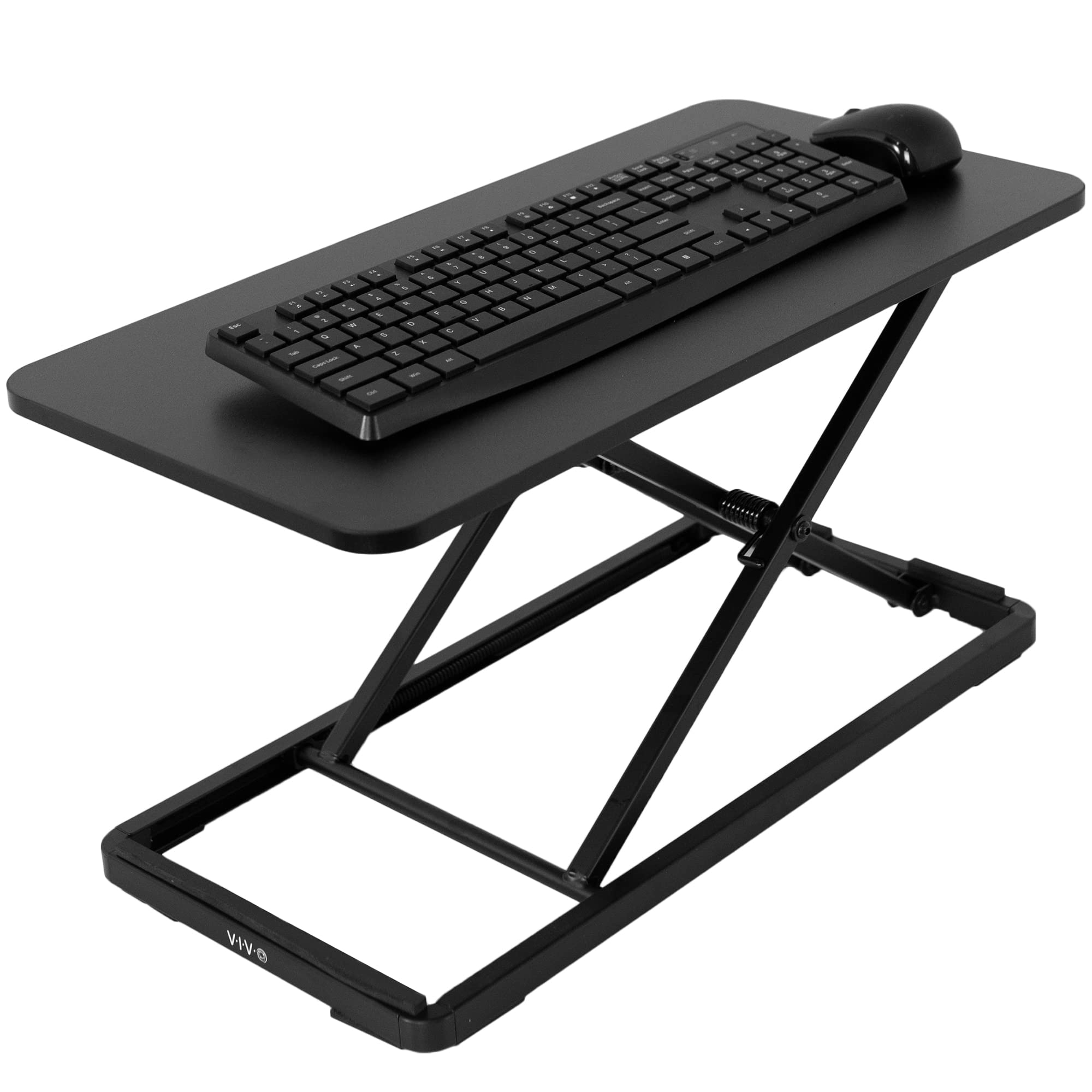 Foto 2 pulgar | Elevador De Teclado Vivo Desk-v024a Con Tapa Única De 24 Pulgadas, Negro - Venta Internacional.