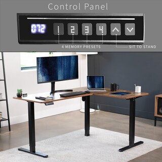Foto 5 | Escritorio De Pie Vivo Desk-e3ctn-47 Eléctrico En Forma De L 160x120 Cm - Venta Internacional.