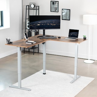 Foto 2 | Escritorio De Pie Vivo Desk-e3ctgn De Esquina Eléctrico En Forma De L - Venta Internacional.