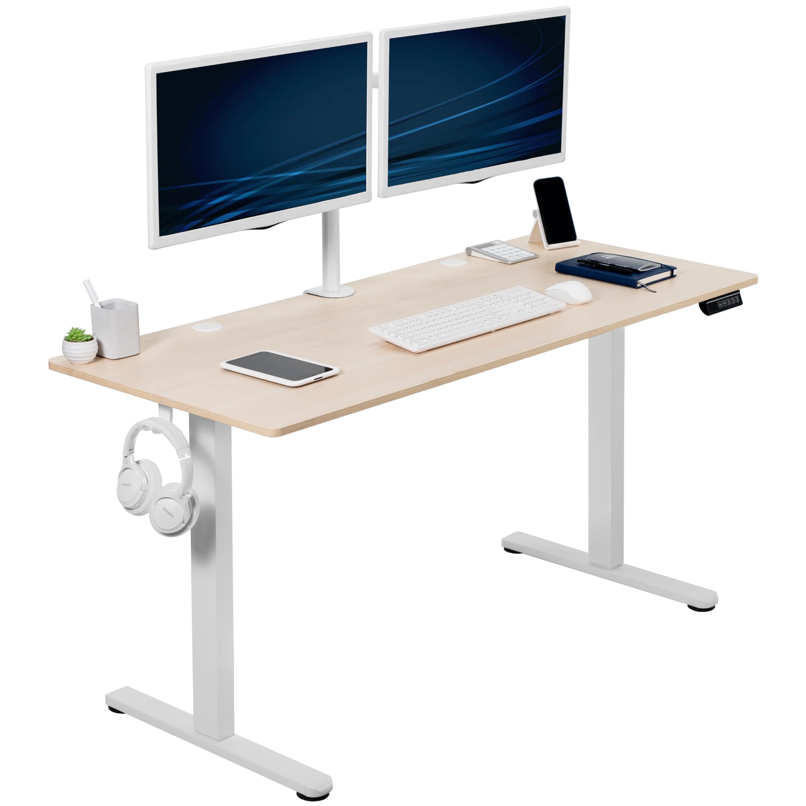 Foto 2 pulgar | Escritorio De Pie Vivo Desk-e155tc Con Memoria Eléctrica, Altura Ajustable - Venta Internacional.
